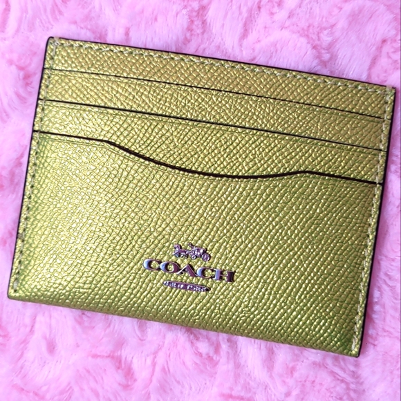 Coach Citrine Card Wallet - Picture 2 of 11